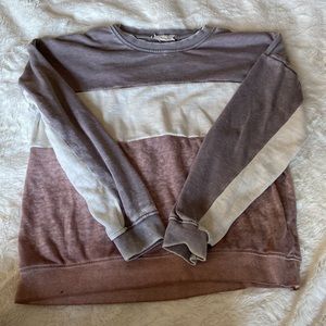 Fun Striped Crewneck Sweater!